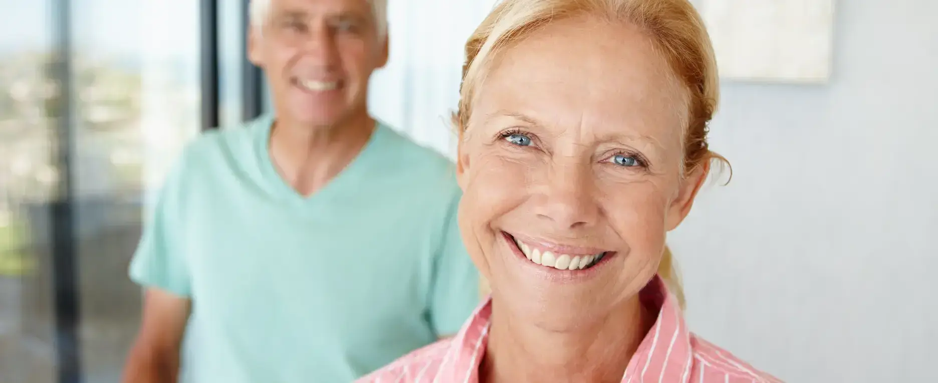 A smiling lady